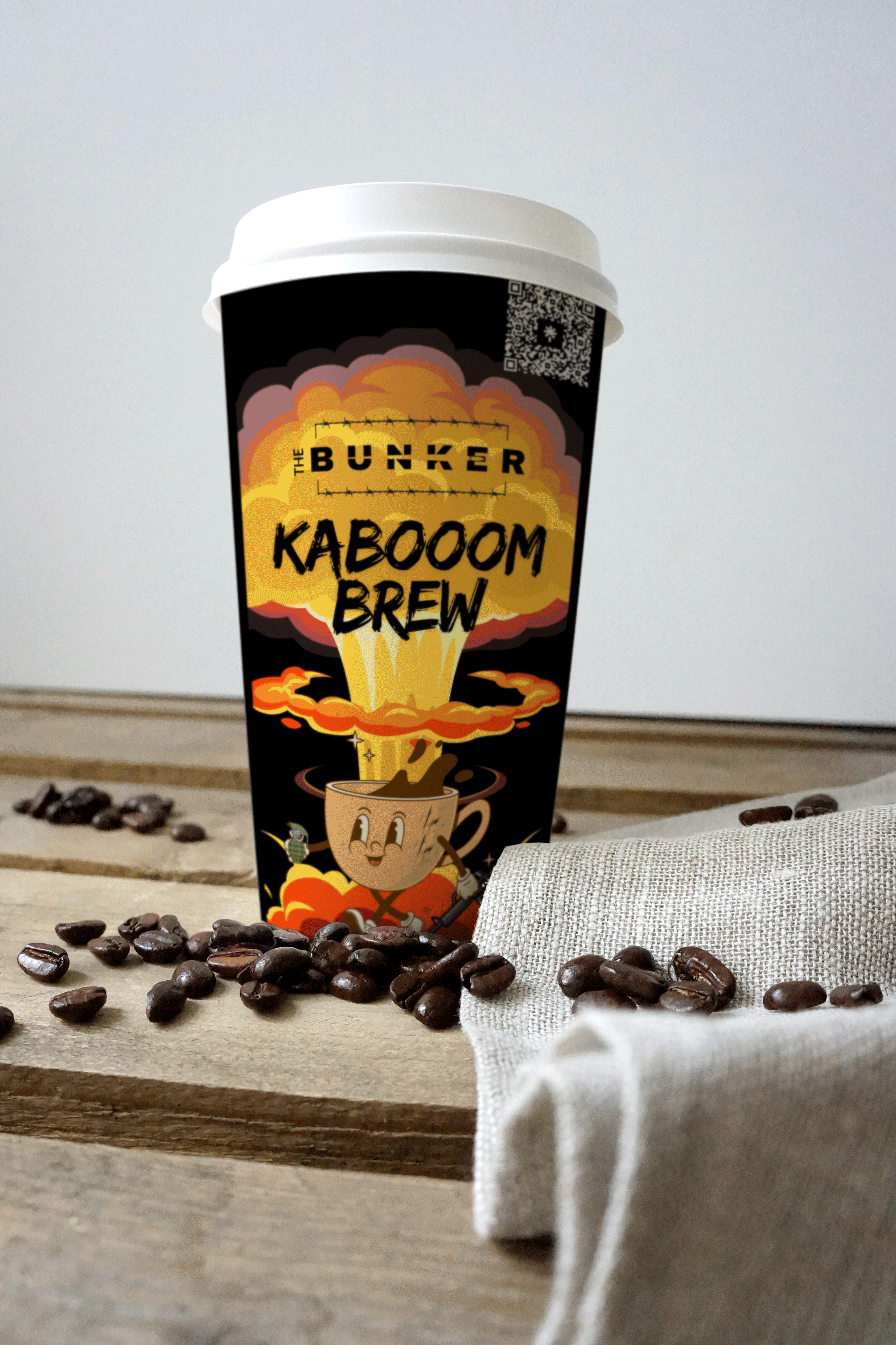 KABOOM BREW 12OZ GROUND COFFEE