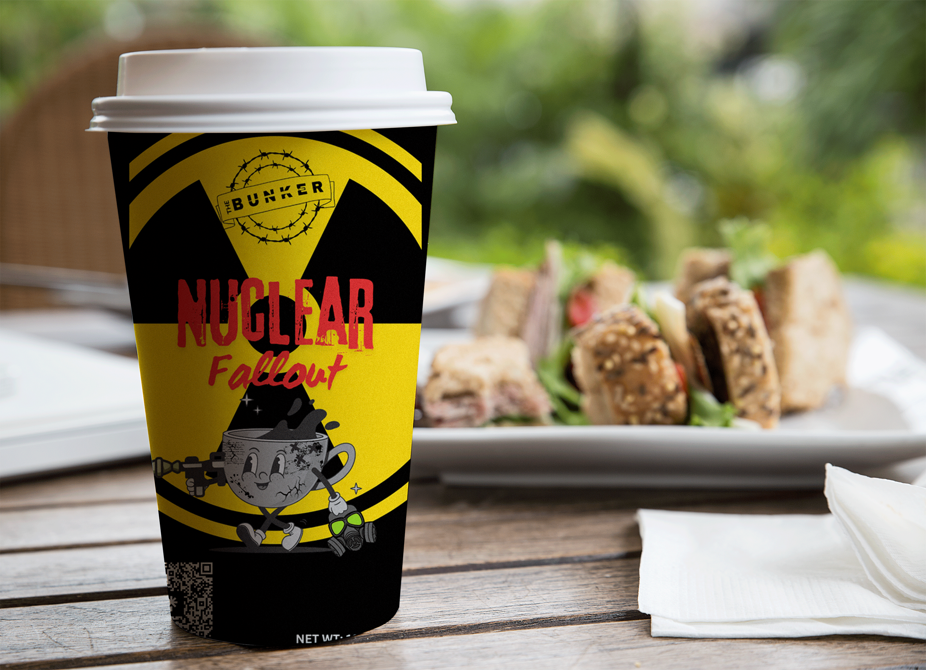 NUCLEAR FALLOUT 12OZ GROUND COFFEE